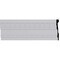 Ekena Millwork 5 1/8"H x 1 1/8"P x 94 1/2"L Bedford Acanthus Leaf Frieze MLD05X01BE - alternate 1